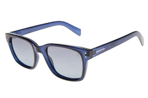 Óculos de Sol Masculino Eco Chilli Bossa Nova Degradê Azul Polarizado