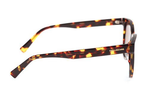 Óculos de Sol Feminino Chilli Beans Quadrado Polarizado Degradê Marrom