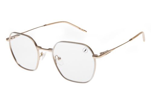 Armação Para Óculos de Grau Unissex Chilli Beans Casual Dourado