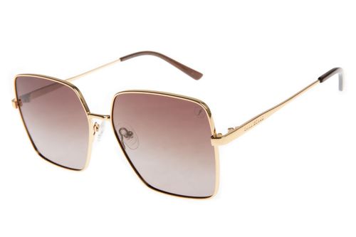 Óculos de Sol Feminino Chilli Beans Polarizado Banhado a Ouro Dourado