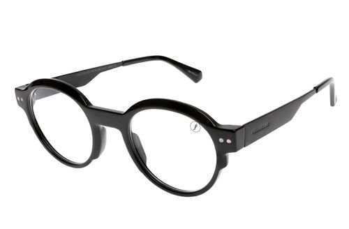 Armação Para Óculos de Grau Masculino Chilli Beans Multi Redondo Degradê Preto Polarizado