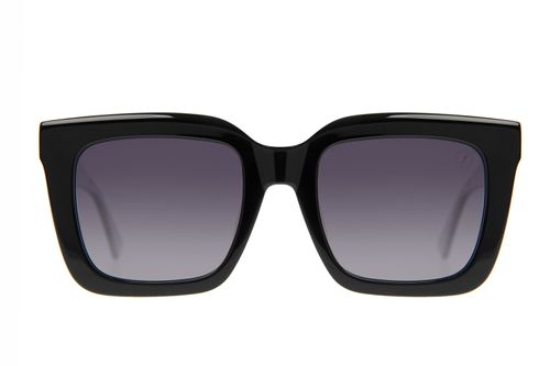 Óculos de Sol Feminino Chilli Beans Quadrado Degradê Preto Polarizado
