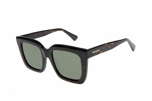 Óculos de Sol Feminino Chilli Beans Quadrado Degradê Marrom Polarizado
