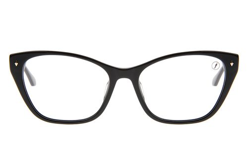 Armação Para Óculos de Grau Feminino Acetato Italiano Preto
