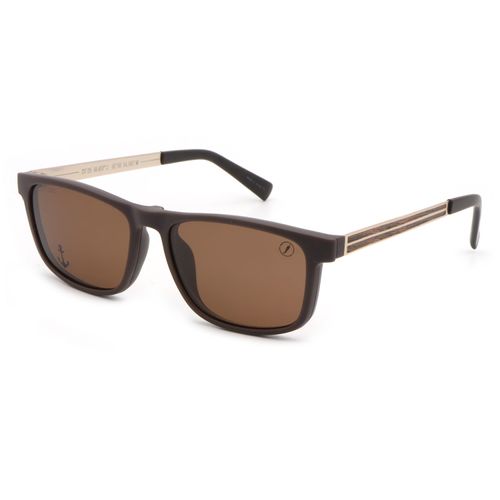 Armação Para Óculos de Grau Masculino Resort Night Vision Multi Polarizado Marrom
