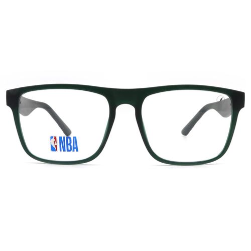Armação Para Óculos de Grau Masculino NBA Quadrado Verde