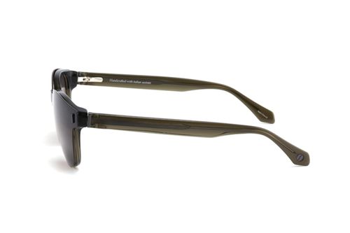 Armação Para Óculos de Grau Masculino Acetato Italiano Multi Polarizado Verde