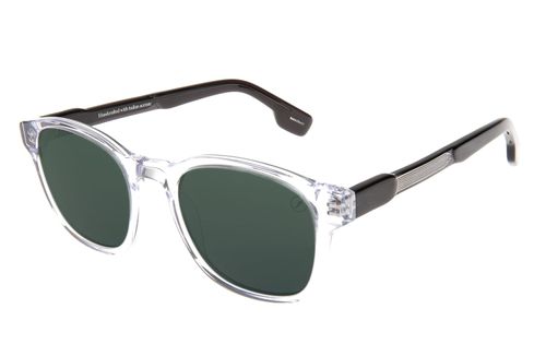 Óculos de Sol Unissex Acetato Italiano Casual Verde