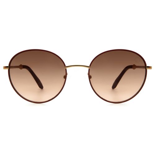 Óculos de Sol Feminino Risqué Coruja Redondo Rosé
